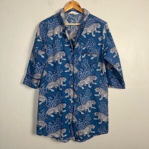 Printfresh Bagheera Sleep Shirt blue size XS